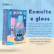 Kit Esmalte Impala Brilho Labial Menta Kids Stitch Disney (4)