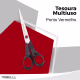 Tesoura Multiuso Artesanato Ponto Vermelho 664-7 Mundial (2)