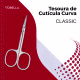 Tesoura Cutícula Unha Curva Classic Aço Inox Mundial 8,9cm (3)