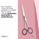 Tesoura Cabelo Profissional Silver Fio Navalha 6 Pol Mundial (4)