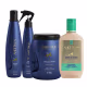 Kit Aneethun Hidratação Linha A Shampoo + Mascara + Spray + Creme de Silicone Cachos (2)