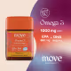 Kit Move Skin Beauty Ômega 3 Concentrado - Suplemento Alimentar (180 Cápsulas) (3)