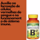 Vitamina B12 Cianocobalamina 9,940mcg Unilife 60 Cápsulas Sabor Sem sabor (1)