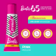 Hidratante Labial Carmed Barbie Pink Efeito Gloss10g (7)
