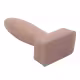 Aine Básico II Flexível 10,5 x 3,5cm Bege - Plug Anal de PVC (3)
