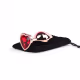 Plug Anal "G" Rose com Coração Brilhante - Vermelho| Intt (1)