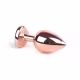 Plug Anal "G" Rose com Coração Brilhante - Vermelho| Intt (3)