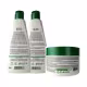 Kit Shampoo + Cond. 300ml + Máscara 250gr Arvensis Tec Liss (10)