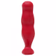 Aine Mini Start 8 x 2cm Vermelho - Plug Anal em Silicone (3)