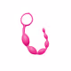 Aine Sensation Massageador Longo 19 x 2,5cm Pink - Plug Anal em Silicone (5)