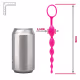 Aine Sensation Massageador Longo 19 x 2,5cm Pink - Plug Anal em Silicone (7)
