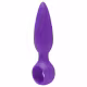 Aine Intensive 7cm x 2,5cm Roxo - Plug Anal em Silicone (5)