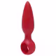Aine Intensive 7cm x 2,5cm Vermelho - Plug Anal em Silicone (3)