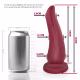 Aine Tongue PVC Flexível Vermelho - Plug Anal Grande (9)