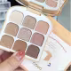 Paleta de sombras para olhos Toast Maquiagem  Novo  9 cores 10g - Cor 01 (3)