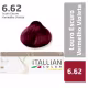 Itallian Hairtech Color Premium 6.62 Louro Escuro Vermelho Violeta - Coloração Permanente 60g