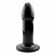 Aine Thunder Flexível 24 x 6,5cm Preto Brilhante - Plug Anal (1)