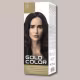 Kit C2 Tintura Capilar Gold Color 1.0 Preto Coloração (3)
