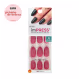 Kiss New York imPRESS Média Amendoada Quartz - Unhas Postiças Autocolantes (24 Unidades) (2)