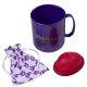 Kit Violeta Cup Disco Menstrual Duo Vermelho (2 Produtos) (1)