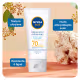 NIVEA SUN Toque Seco Antissinais FPS 70 - Protetor Solar Facial 40ml (4)