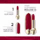 Guerlain Rouge G Luxurious Velvet 258 Rosewood Beige Refil - Batom 2,5g (2)