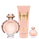 Conjunto Olympéa Rabanne Feminino - Perfume Eau de Parfum 80ml + Body Lotion 100ml + Travel Size 6ml (3)