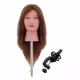 Cabeça Boneca 100% Natural 45 Cm Treino Cabeleireiro Ruiva (1)