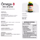 Kit 02 Ômega 3 Óleo de Peixe 1000 mg Maxinutri 60 Capsulas (3)