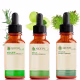 Kit óleos vegetais Alecrim, Rícino e Amla - 30 ml cada (4)