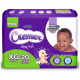 Kit c/ 8 Pacts com 20 Fraldas - 160 fraldas - Fralda Descartável Cremer Jumo Tamanho XG (2)