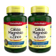 Kit 2 Cálcio Magnésio Zinco Vitamina D Maxinutri 60 Capsulas (1)