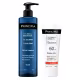 Principia Kit Gel de limpeza GL-02 350G + Protetor solar facial PS-01 FPS 60 (1)