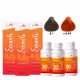 Kit Beleza Ruiva Encanto Colors Doce de Leite - Base 8 e Oxigenada 30vol 9% (1)