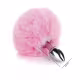 Sexy Import Coelho Pom Pom Rosa 7cm x 2,8cm - Plug Anal em Aço (2)