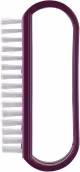 Escova de Unhas Lanossi Beauty & Care – Cerdas Firmes para Limpeza, Design Ergonômico, Cor Violeta (2)
