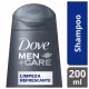 Dove Men+Care Limpeza Refrescante - Shampoo 200ml (2)
