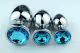Plug Anal Joia P com Cristal Azul (7)