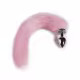 Plug Anal Cauda de Raposa 40 cm Rosa (1)