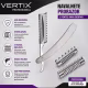 Navalhete em Aço Inox Vertix Pro Scissors Cód.1908 (2)