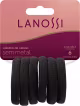 Kit Lanossi Beauty & Care – 1 Escova Raquete (Cor sortida Preta ou Rosa) + 4 Prendedores + 6 Elást (2)