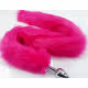 Plug Anal Cauda de Raposa Longa 81cm - Vermelho (3)