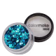 Colormake Shine Formatos Estrela Azul Turquesa - Glitter 2g (1)