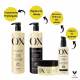 Kit Ox Colágeno: Shampoo, Condicionador 500ml, Máscara e Sérum Tratamento Noturno (2)