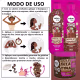 Kit Salon Line Kids: Shampoo e Condicionador + Gelatina Super Brilhante Chocolate (2)