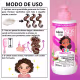Kit Salon Line SOS Cachos Kids: Shampoo 300ml e Condicionador 200ml + Creme Para Pentear Hidratação 300ml (4)