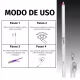 Kit Luisance: 3 Lápis Para Olhos Branco com Apontador Ref. L887-w (5)