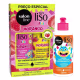 Kit Salon Line Meu Liso Kids: Shampoo 300ml e Condicionador 200ml Morango + Creme para Pentear 250ml (1)