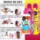 Kit Salon Line Meu Liso Kids: Shampoo 300ml e Condicionador 200ml Morango + Creme para Pentear 250ml (2)