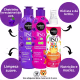 Kit Salon Line Meu Liso Kids: Shampoo 300ml e Condicionador 200ml Uva + Spray Desembaraçante 250ml (2)
